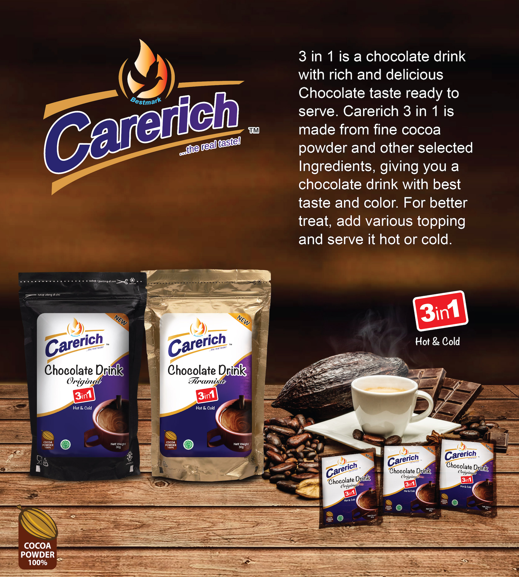 Carerich Chocolate Drink